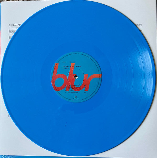 Blur : The Ballad Of Darren (LP, Album, Ltd, Blu)