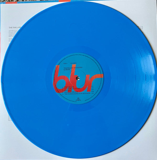 Blur : The Ballad Of Darren (LP, Album, Ltd, Blu)