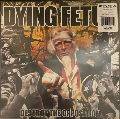 Dying Fetus : Destroy The Opposition (LP, Album, RE, Red)