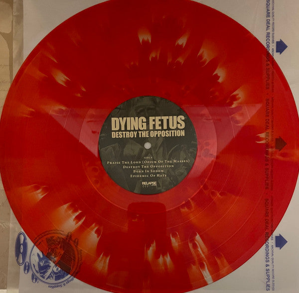 Dying Fetus : Destroy The Opposition (LP, Album, RE, Red)
