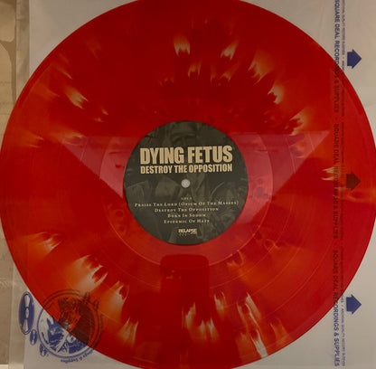 Dying Fetus : Destroy The Opposition (LP, Album, RE, Red)