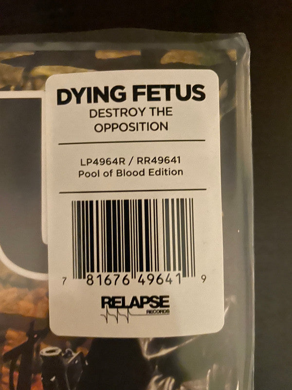 Dying Fetus : Destroy The Opposition (LP, Album, RE, Red)