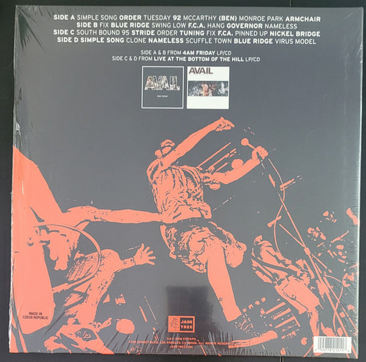 Avail : 4AM Friday (2xLP, Album, RE)