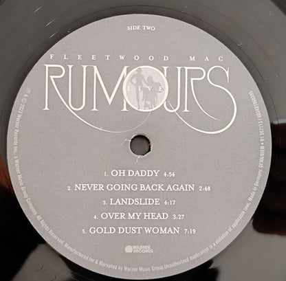 Fleetwood Mac : Rumours Live (2xLP, Album, Opt)