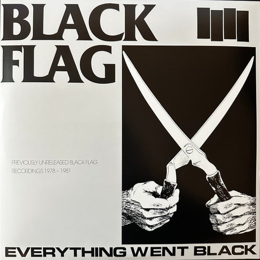 Black Flag : Everything Went Black (2xLP, Comp, RE)