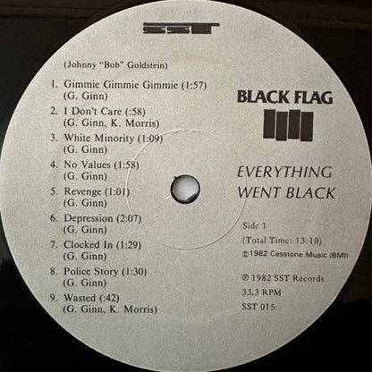 Black Flag : Everything Went Black (2xLP, Comp, RE)