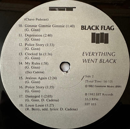 Black Flag : Everything Went Black (2xLP, Comp, RE)