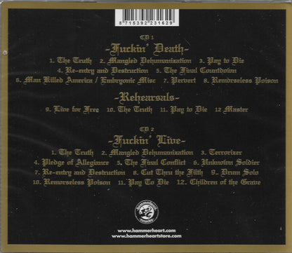Death Strike : Fuckin' Death (2xCD, Album, RE)