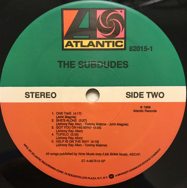 The Subdudes : The Subdudes (LP, Spe)