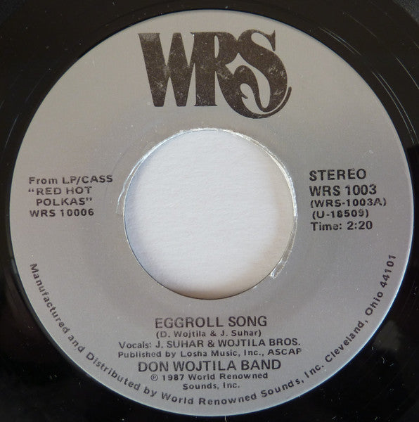 Don Wojtila Band : Eggroll Song (7")