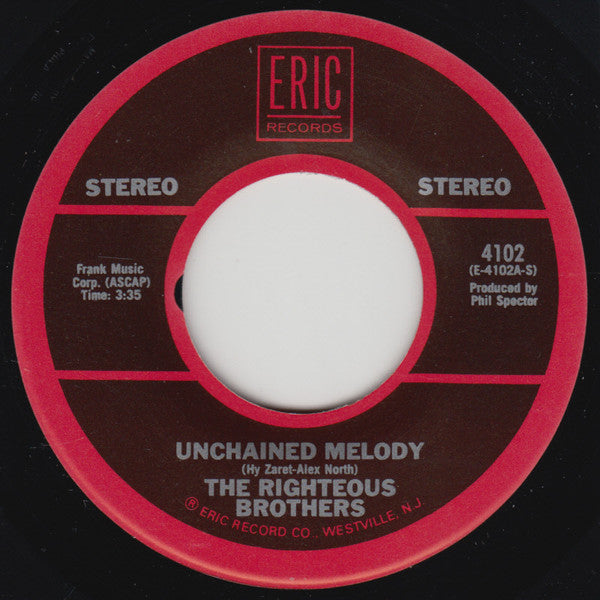 The Righteous Brothers : Unchained Melody (7", Single, RE)