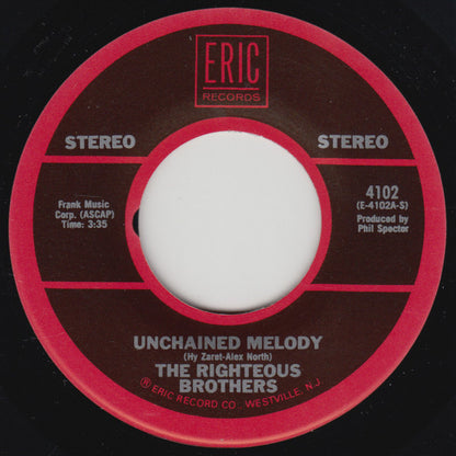 The Righteous Brothers : Unchained Melody (7", Single, RE)