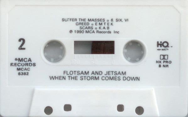 Flotsam And Jetsam : When The Storm Comes Down (Cass, Album, Dol)