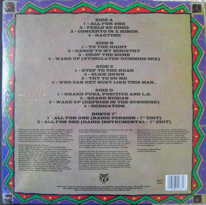 Brand Nubian : One For All (LP, Album, RE, Neo + LP, Album, RE, Neo + 7", Neo )
