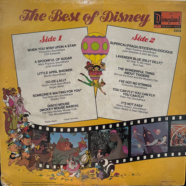 Various : The Best Of Disney Volume Two (LP, Comp)