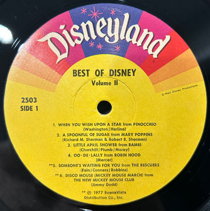Various : The Best Of Disney Volume Two (LP, Comp)