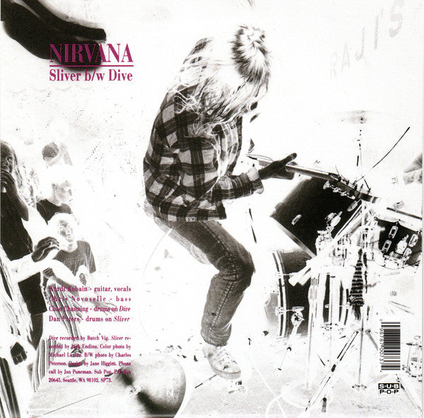 Nirvana : Sliver (7", Single, RE)