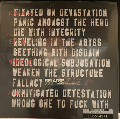 Dying Fetus : Wrong One To Fuck With (2x12", Album, RP, Red)