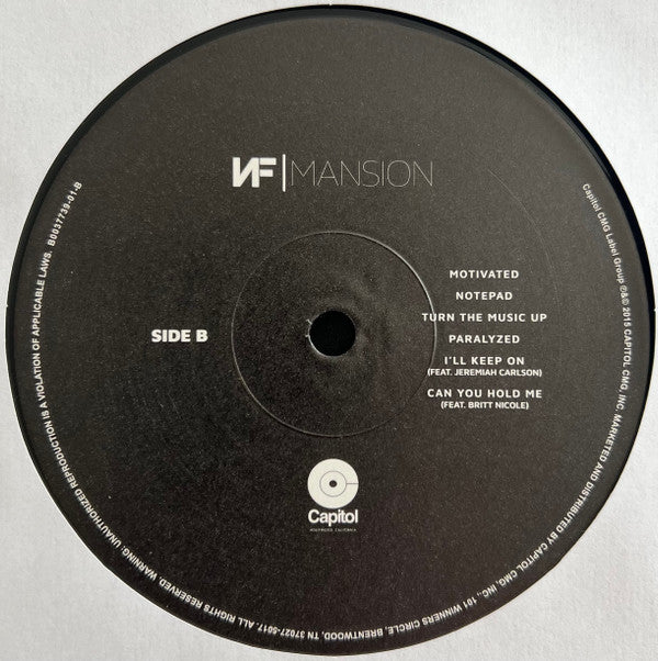 NF : Mansion (LP, Album, RE)