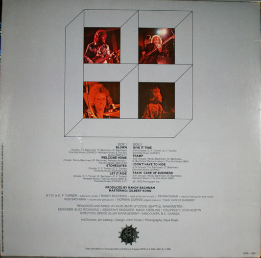 Bachman-Turner Overdrive : Bachman-Turner Overdrive II (LP, Album, Ter)