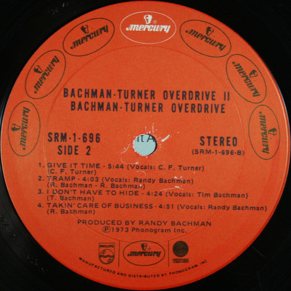 Bachman-Turner Overdrive : Bachman-Turner Overdrive II (LP, Album, Ter)