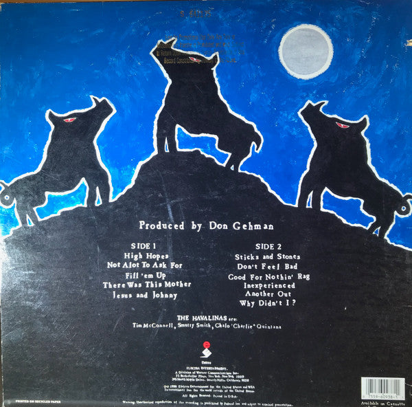 The Havalinas : The Havalinas (LP, Album, Promo)