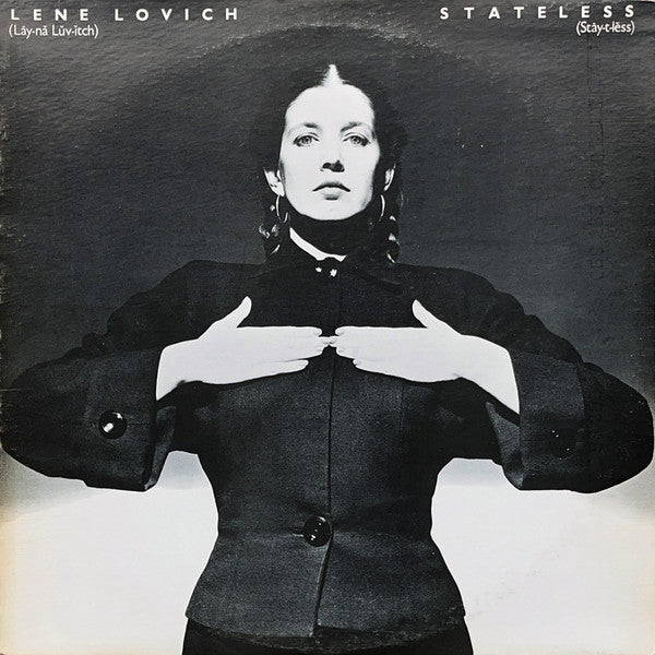 Lene Lovich : Stateless (LP, Album, RE, Car)