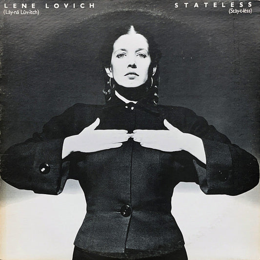 Lene Lovich : Stateless (LP, Album, RE, Car)