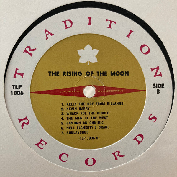 Tommy Makem, Liam Clancy, Patrick Clancy, Tom Clancy* : The Rising Of The Moon (Irish Songs Of Rebellion) (LP, Album, Mono, RP)