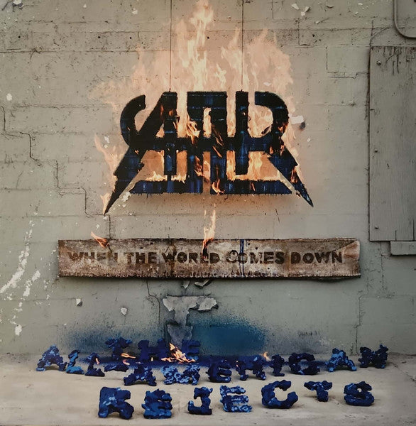 The All-American Rejects : When The World Comes Down (LP, Album, RE, Blu + Flexi, 7", S/Sided, Pic + Ltd)