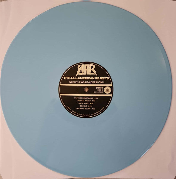 The All-American Rejects : When The World Comes Down (LP, Album, RE, Blu + Flexi, 7", S/Sided, Pic + Ltd)