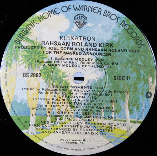 Rahsaan Roland Kirk* : Kirkatron (LP, Album)