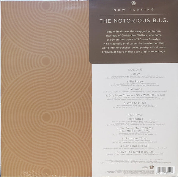 The Notorious B.I.G.* : Now Playing (LP, Comp, Bla)