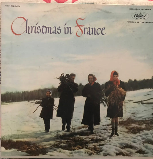 Les Petits Chanteurs De Versailles : Christmas In France (LP, Album, Mono, RE, Rai)