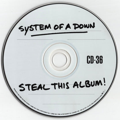System Of A Down : Steal This Album! (CD, Album)