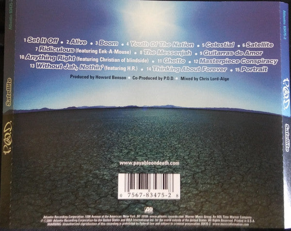 P.O.D. : Satellite (CD, Album, Com)