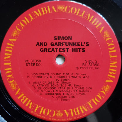 Simon & Garfunkel : Simon And Garfunkel's Greatest Hits (LP, Comp, RE)