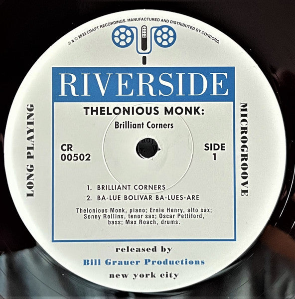 Thelonious Monk : Brilliant Corners (LP, Album, Mono, Ltd, Num, RE, 180 + Box)