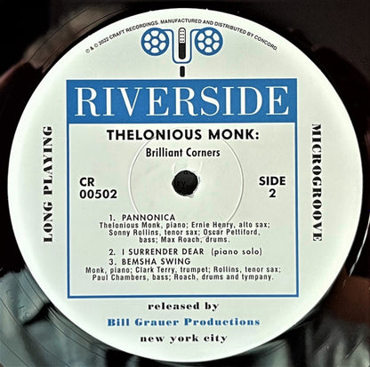Thelonious Monk : Brilliant Corners (LP, Album, Mono, Ltd, Num, RE, 180 + Box)