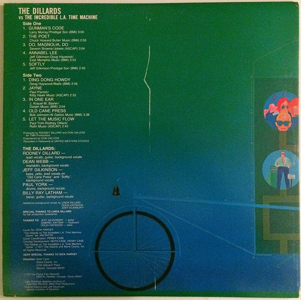 The Dillards : Versus The Incredible L.A. Time Machine (LP, Gat)