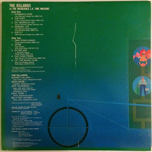 The Dillards : Versus The Incredible L.A. Time Machine (LP, Gat)