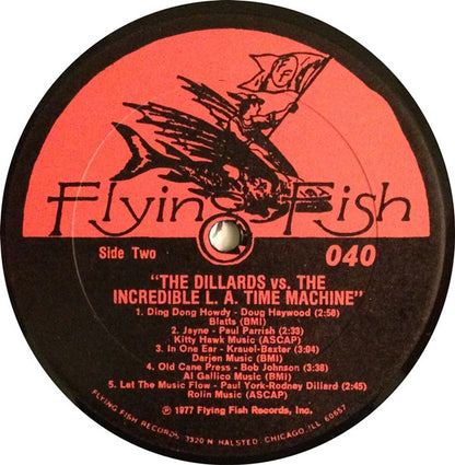 The Dillards : Versus The Incredible L.A. Time Machine (LP, Gat)