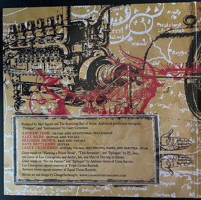 The Receiving End Of Sirens : Between The Heart And The Synapse (2xLP, Album, Ltd, RP, Gre)