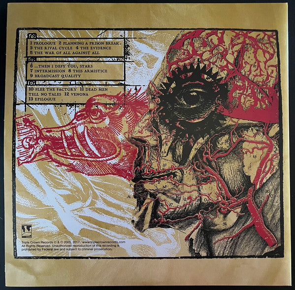 The Receiving End Of Sirens : Between The Heart And The Synapse (2xLP, Album, Ltd, RP, Gre)