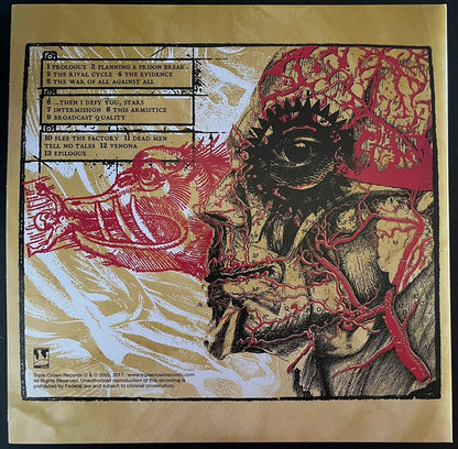 The Receiving End Of Sirens : Between The Heart And The Synapse (2xLP, Album, Ltd, RP, Gre)