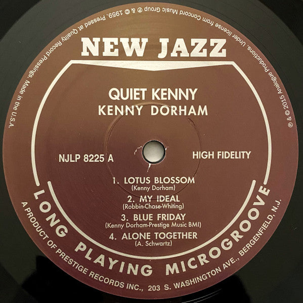 Kenny Dorham : Quiet Kenny (LP, Album, Ltd, M/Print, RE, RP, 180)