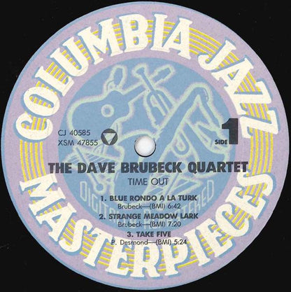The Dave Brubeck Quartet : Time Out (LP, Album, RE, RM)