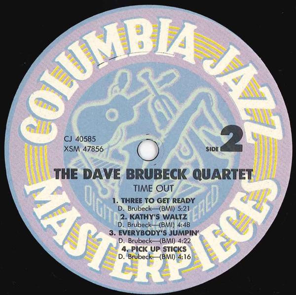 The Dave Brubeck Quartet : Time Out (LP, Album, RE, RM)