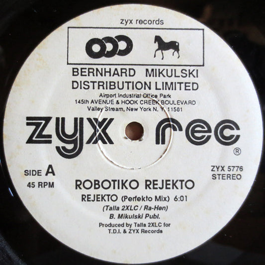 Robotiko Rejekto : Rejekto (12", Die)