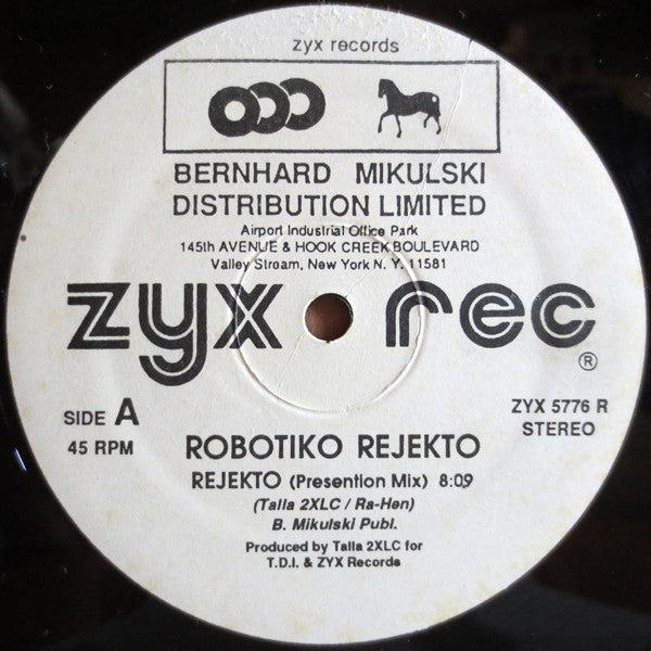 Robotiko Rejekto : Rejekto (12", Die)
